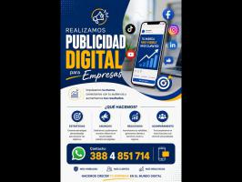 Ofrecidos Sin datos  PUBLICIDAD DIGITAL PARA EMPRESAS